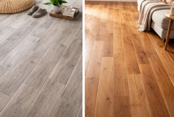 木紋磚與實木地板差在哪？耐用度、保養與裝修成本完整解析